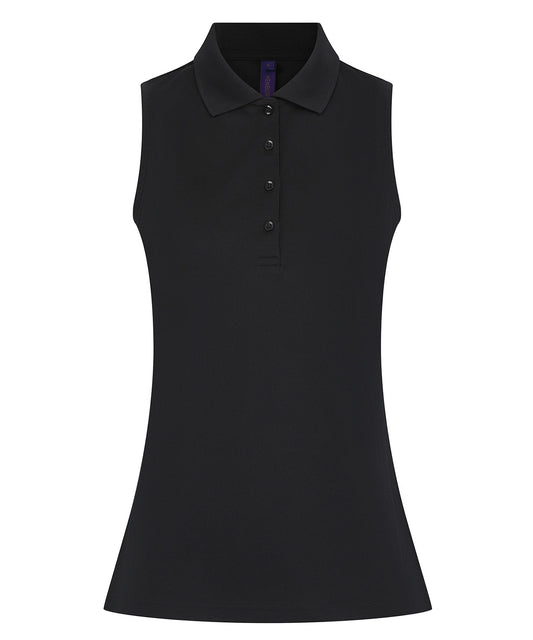 Women’s sleeveless Coolplus® polo shirt